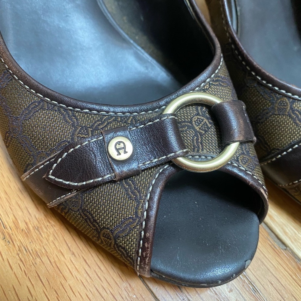 Etienne signer heigh heel shoes size 9 1/2